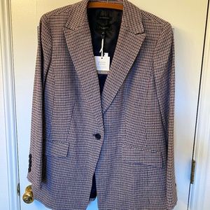 [Talbots] 14 - Italian Houndstooth Blazer - Brand New With Tags!